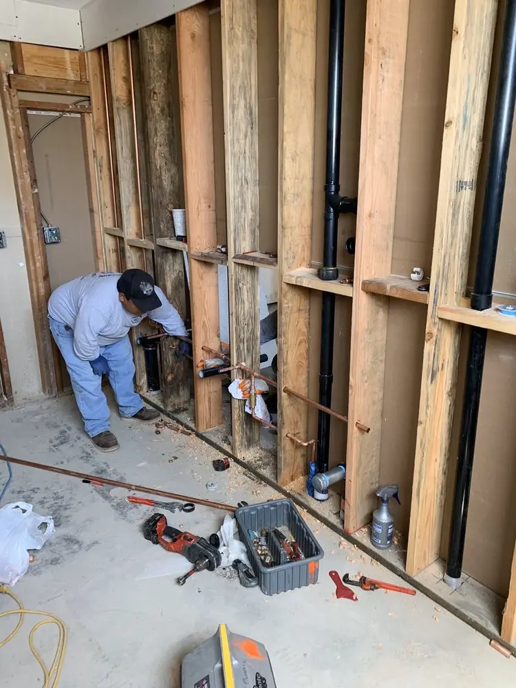 Commercial rough-in plumbing for Trenchless Sewer Repair in Snowdenville
